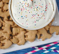 CHEESECAKE CAKE BATTER DIP – Meiji America