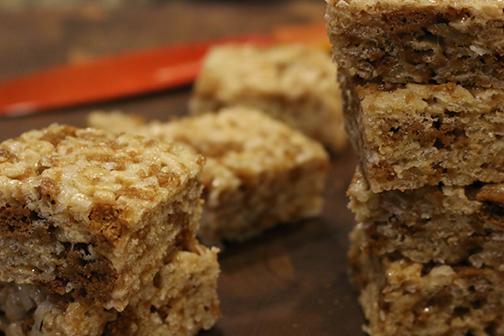 Lemon-Ginger Rice Crispy Squares – Meiji America