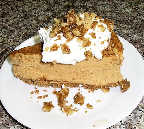 Pumpkin Freeze With Ginger Snap Crust – Meiji America