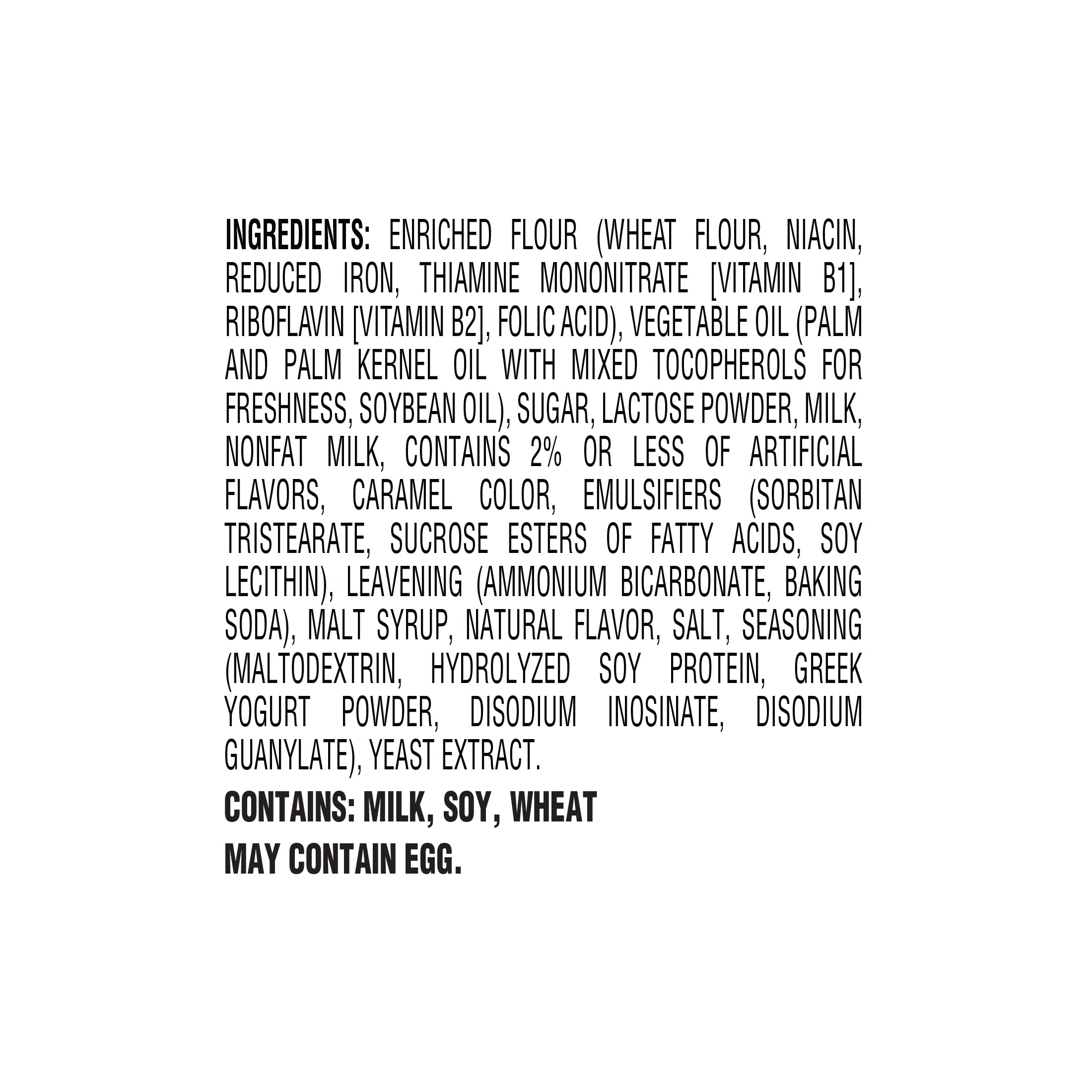 Meiji Hello Panda Caramel 2.2oz Bag nutritional facts