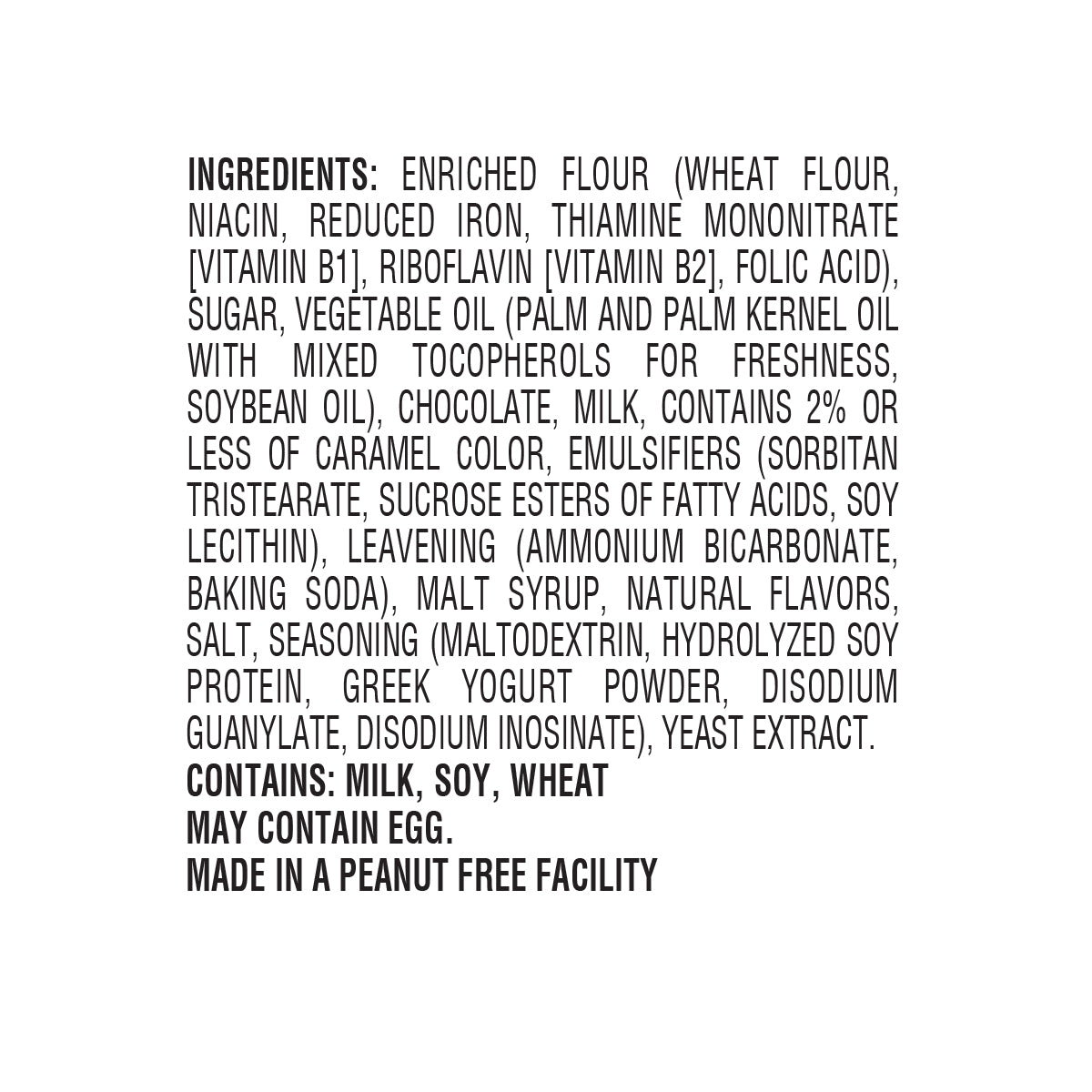 Meiji Hello Panda Chocolate 12pk 0.75oz Multipack nutritional facts