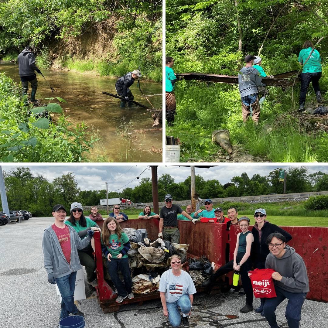 Community Involvement Team + Mill Creek Clean-Up – Meiji America