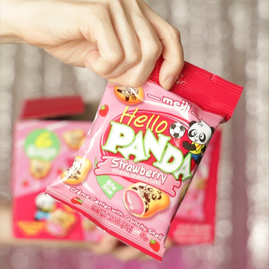 Meiji Hello Panda Strawberry 2.2oz Bag – Meiji America