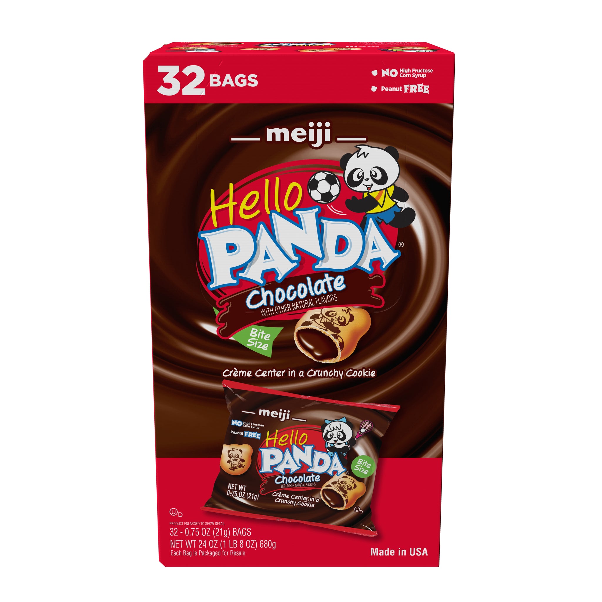 Meiji Hello Panda Chocolate 32pk 0.75oz Multipack – Meiji America
