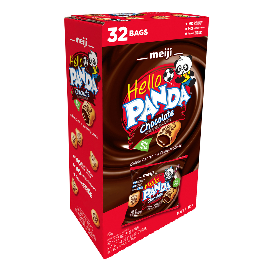 Hello Panda Rular Meiji Hello Panda Chocolate 32pk 0.75oz Multipack – Meiji America