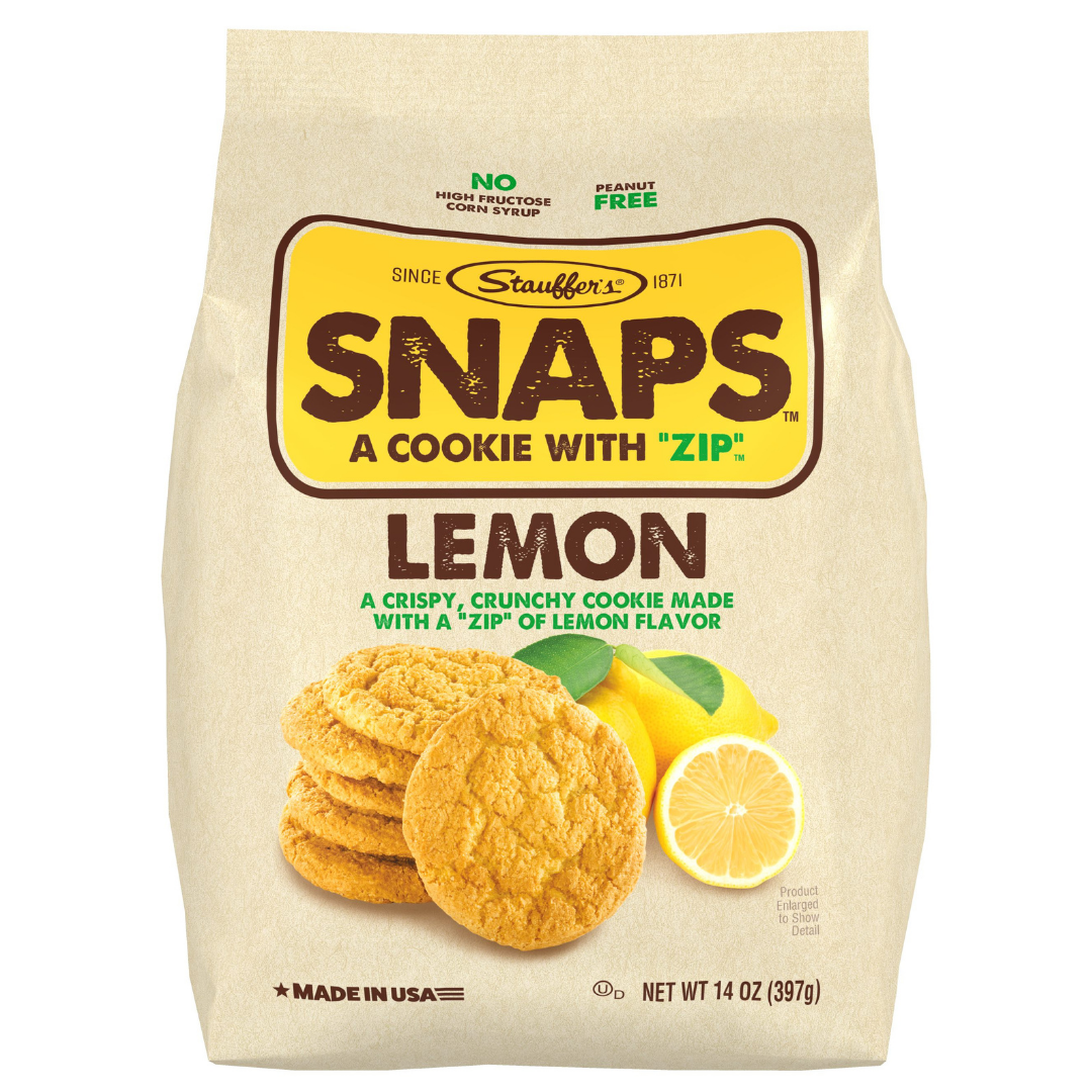 Stauffer's SNAPS Lemon 14oz Bag – Meiji America