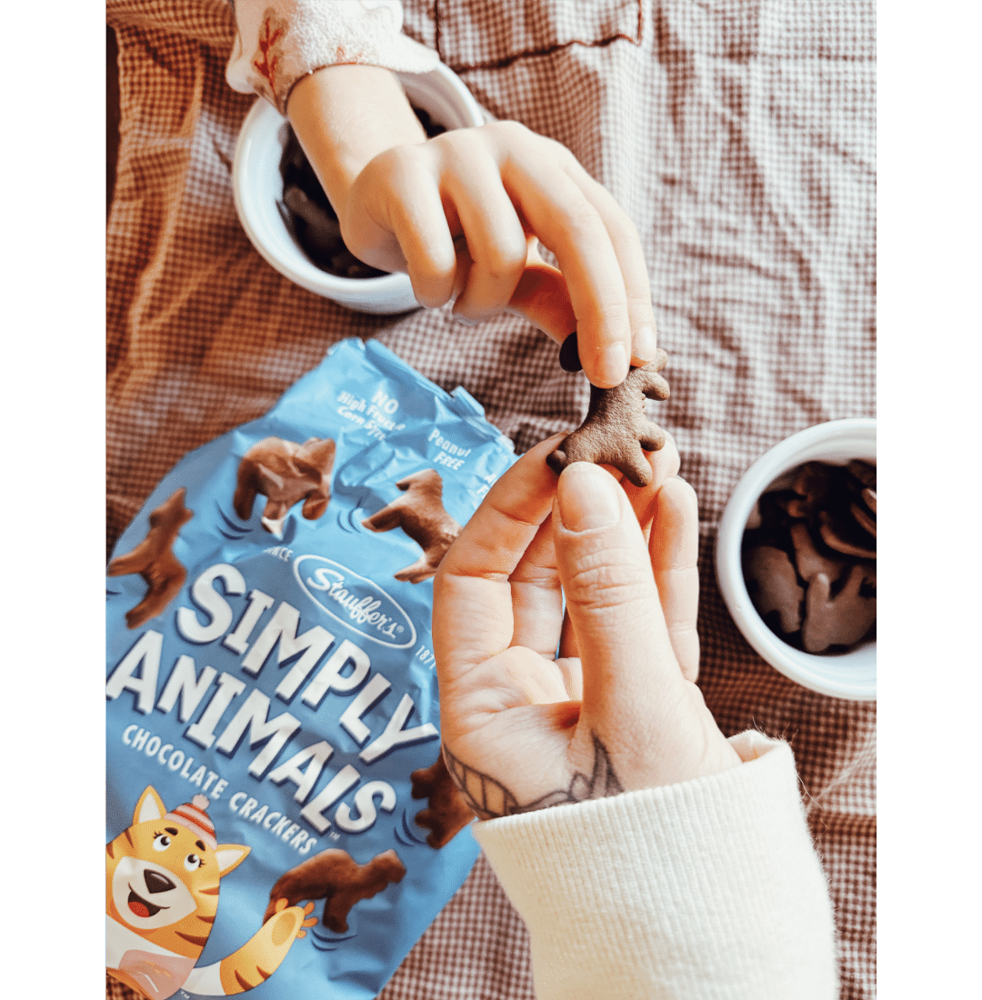 Stauffer's Simply Animals Chocolate Crackers, 14.5oz Bag