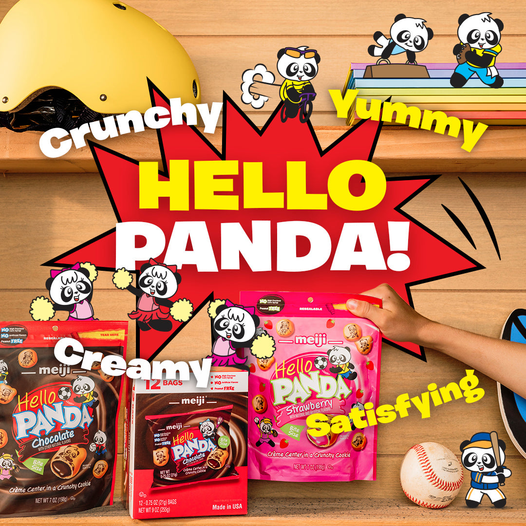 Meiji Hello Panda Chocolate 8pk 0.75 oz Multipack – Meiji America